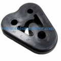 Custom Overmold Rubber Bumper with Metal